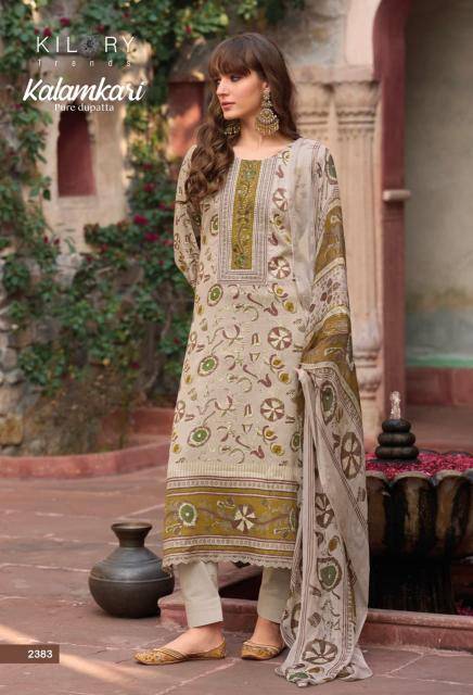 Kilory kalamkari jaipur Fancy dress material wholesale in Mumbai